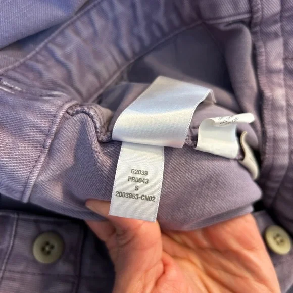 Madewell Purple Jumpsuit with Long Sleeves and Relaxed Fit - Picture 8 of 9